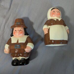 Pilgrim salt and pepper shakers, $18.